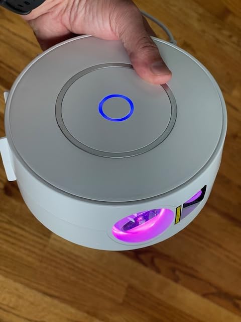 Laser Safety Certified Star Projector, Galaxy Projector with Smart App & Voice Control, 900 Sq.ft Coverage, 4 Custom Scenes, 25dB Silent Operation with 4 Positioning Angles customer photo 2