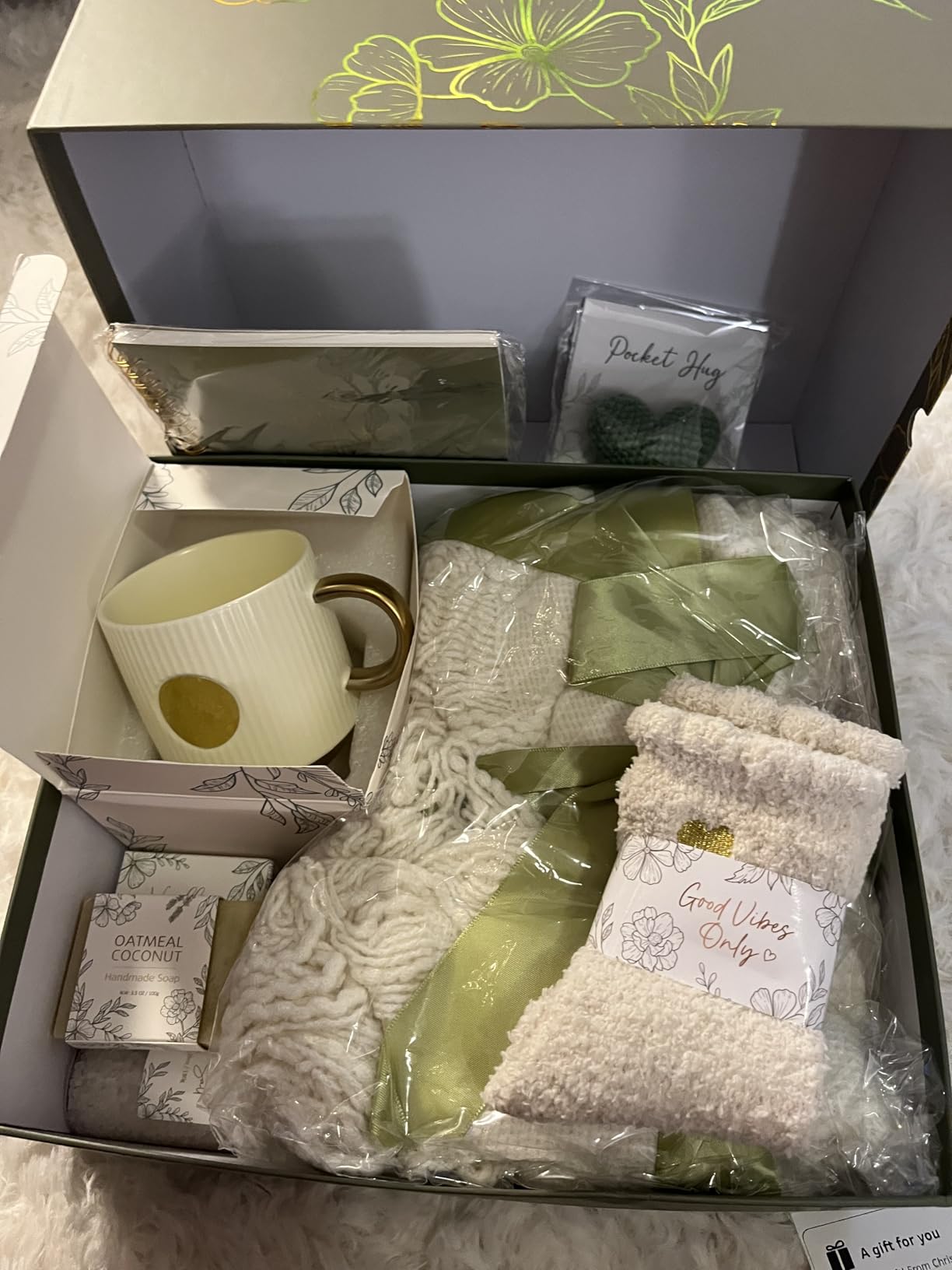 Self Care Gifts for Women Get Well Soon Gift Baskets, Easter Mothers Day Birthday Gifts for Women Spa Care Package, Sympathy Inspirational Thinking of You Gift Set for Mom Her Girlfriend Sister Friend customer photo 1
