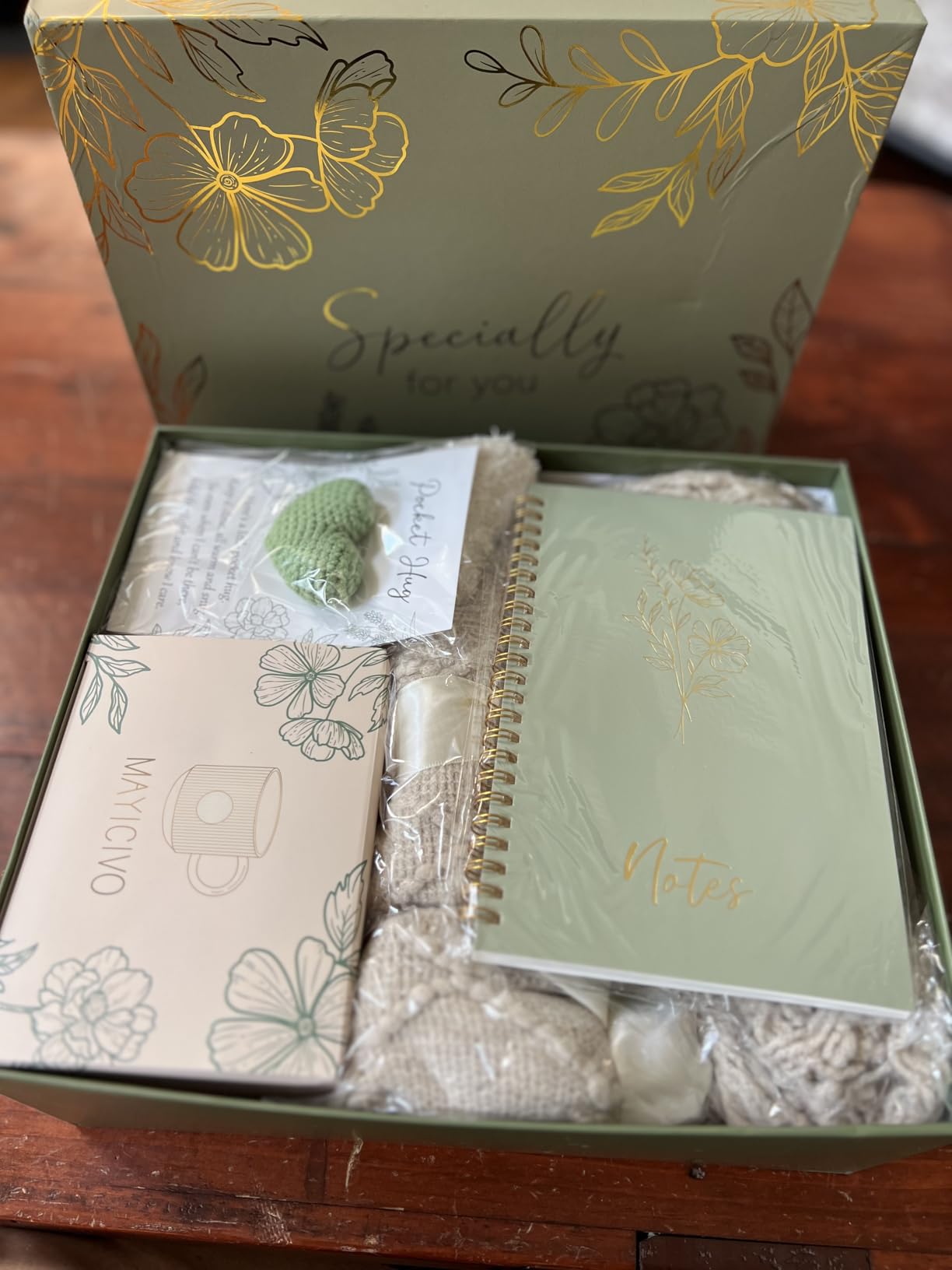 Self Care Gifts for Women Get Well Soon Gift Baskets, Easter Mothers Day Birthday Gifts for Women Spa Care Package, Sympathy Inspirational Thinking of You Gift Set for Mom Her Girlfriend Sister Friend customer photo 2