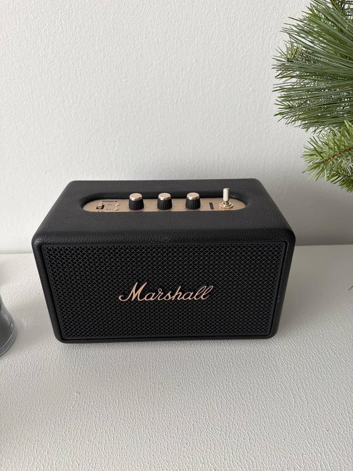 Marshall Kilburn III Portable Bluetooth Speaker - Black & Brass customer photo 2