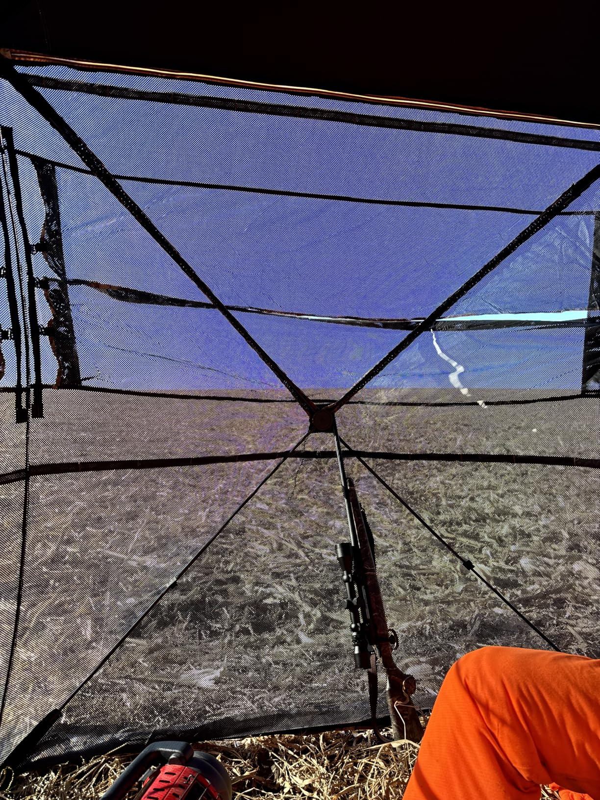 Hunting Blind - 2-3 Person & 3-4 Person 360/270 See Through Ground Blinds for Hunting Deer and Turkey, Pop Up Deer Blind with Single Door/Dual Doors, Portable Carry Bag and Quiet Fast customer photo 1