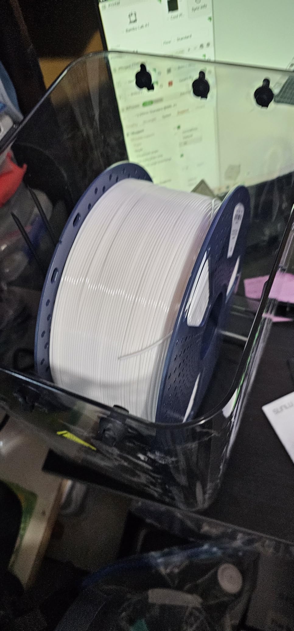 SUNLU 3KG Filament Dryer SP2 & Storage Box, 70℃ Max Temperature and 15min Fast Heating for 3D Printer Filament Drying and Sealing with Heat Control, Compatible with 1.75mm/2.85mm PLA PETG TPU ABS ASA customer photo 2