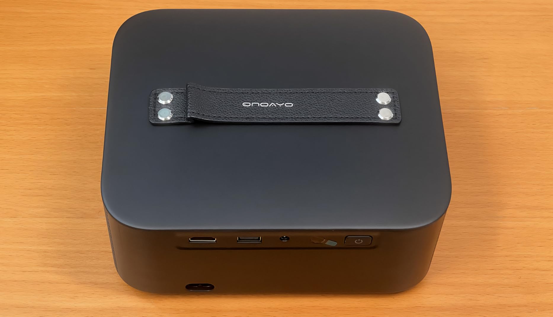 Outdoor-Projector-4K with WiFi and Bluetooth: [3000 Brightness/50W Dolby/Built-in APPs] Portable-Projector Smart OS 2.0 & AI Auto Focus, ONOAYO Movie Proyector Compatible with Netflix/YouTube/PrimeVideo customer photo 1