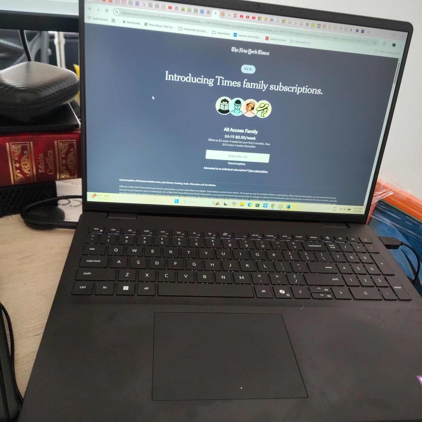 16 Laptop DC16250-16.0-inch 16:10 FHD+ Touch Display, Intel Core 5 120U Processor, 16GB DDR5 RAM, 512GB SSD, Intel Graphics, Windows 11 Home, 1 Year Basic Onsite Service - Carbon Black customer photo 1