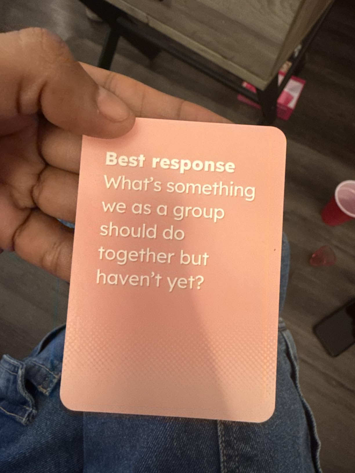 It's Girl Time - Girls Night Card Game for Bachelorette, Galentines or Ladies Night - 240 Sweet & Sassy Questions with Challenges - Fun Party Game for Adults 17+ customer photo 1