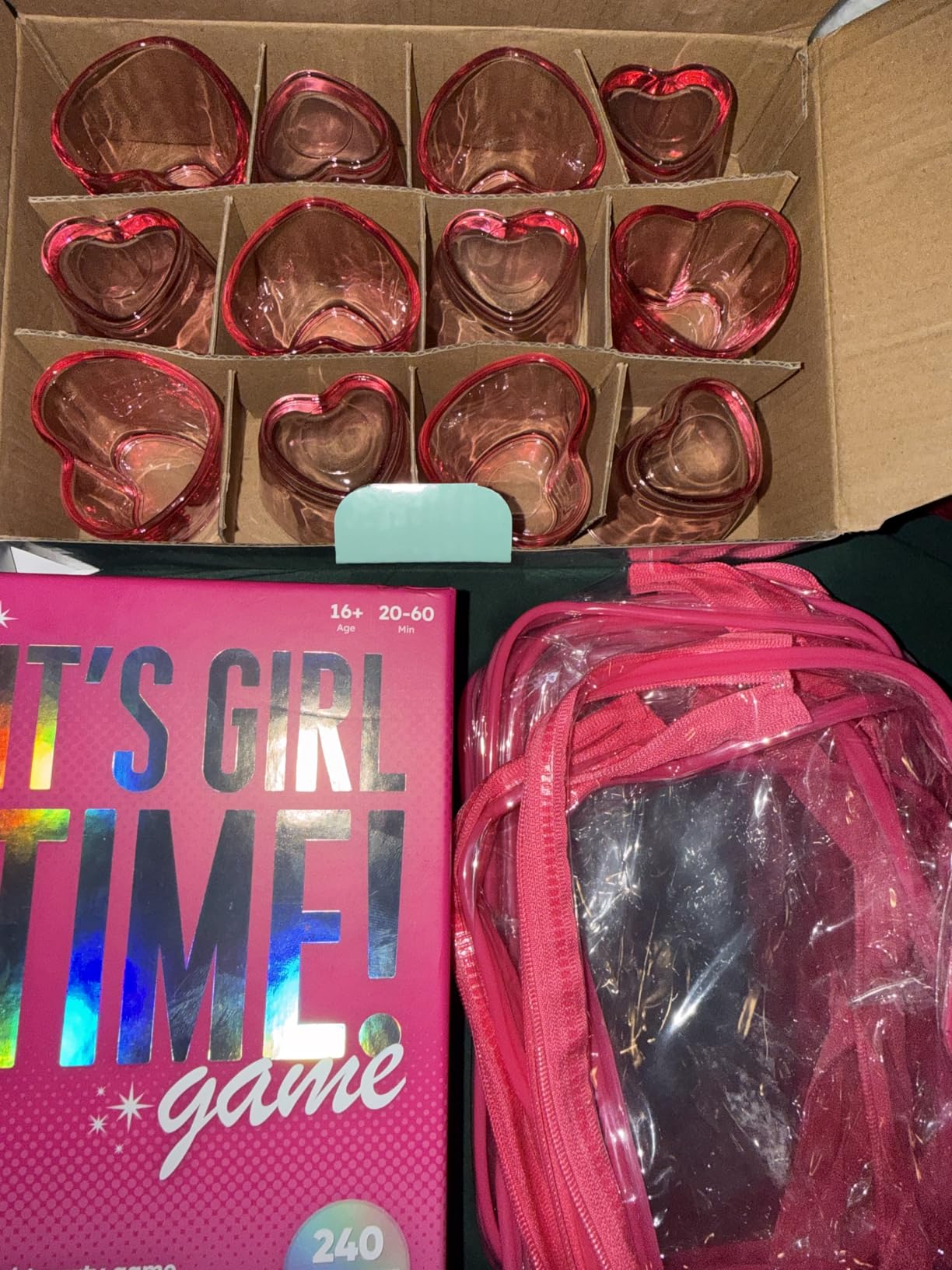 It's Girl Time - Girls Night Card Game for Bachelorette, Galentines or Ladies Night - 240 Sweet & Sassy Questions with Challenges - Fun Party Game for Adults 17+ customer photo 2