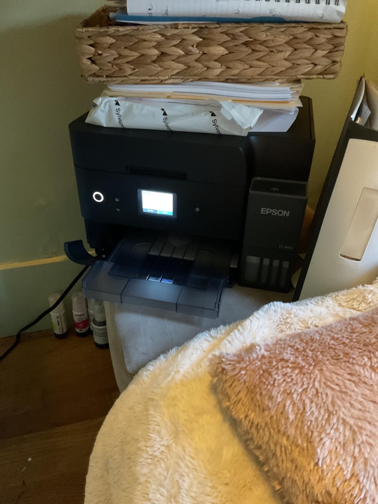 EcoTank ET-4950 Wireless All-in-One Color Supertank Printer with up to 3 Years of Ink Refillable Tanks, Perfect for Home, 18 PPM, 2.4