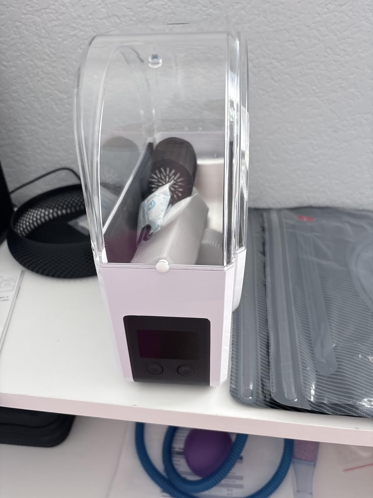 SUNLU Official Filament Dryer S1 Plus, Built-in Circulation Fan, 3D Printer Filament Drying Box and Storage Box fo PLA PETG ABS Filament 1.75 2.85 3.00mm, S1 Plus White customer photo 1