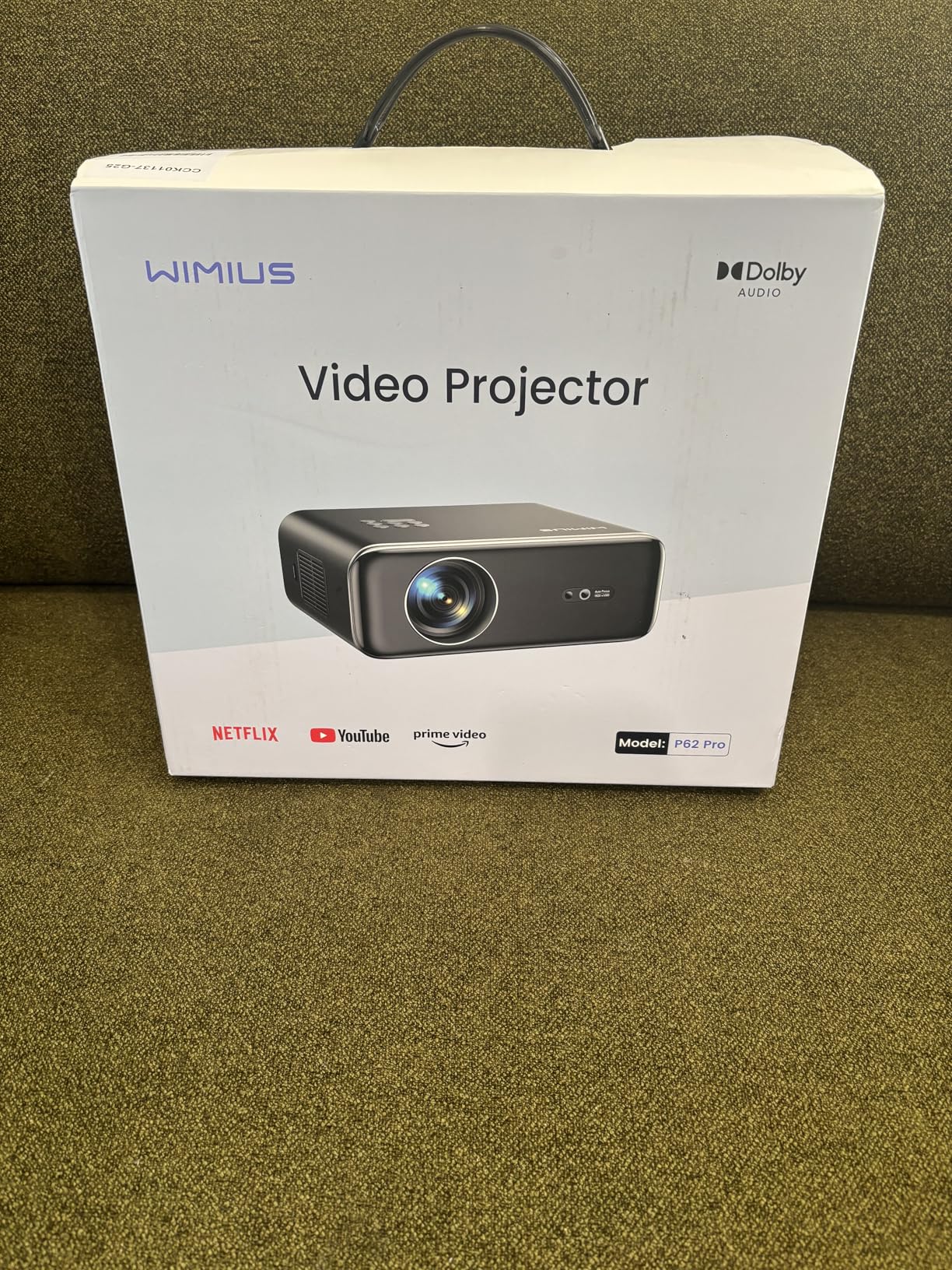 Upgrad P62 Pro Smart Outdoor Projector with WiFi and Bluetooth, 4K Support, Dolby Audio with Dual Speaker, Auto Focus w/ YouTube & PrimeVideo, Movie Projector customer photo 2