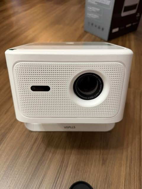 VOPLLS 4K Smart Projector with WiFi and Bluetooth, Official Licensed Google TV, Outdoor Projectors with Dolby/Auto Focus, Portable Movie Phone Wireless Gaming Wifi Projector for Bedroom/Home/Ceiling customer photo 2