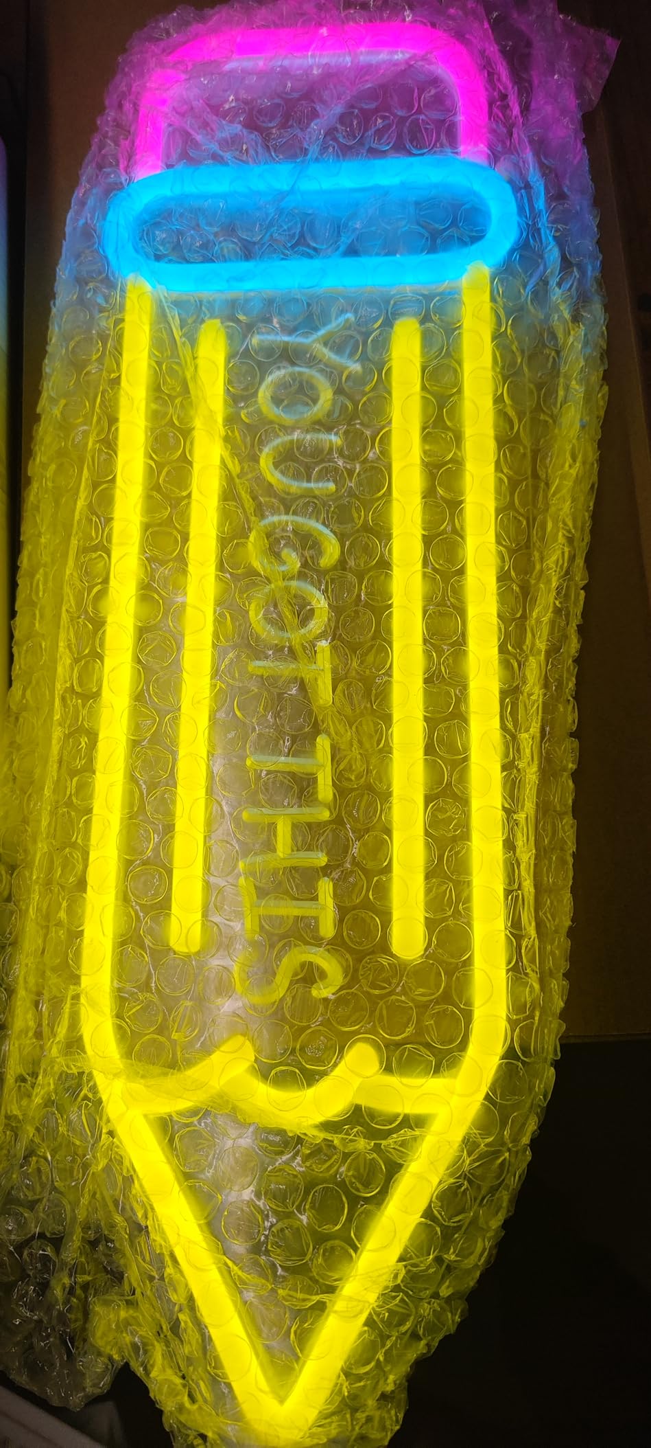 The Future Is Yours to Create Neon Sign Inspirational LED Wall Light for Bedroom, Office, Classroom, Dorm, Creative Space Decor Motivational Quote Neon Sign USB Powered with Dimmer customer photo 1
