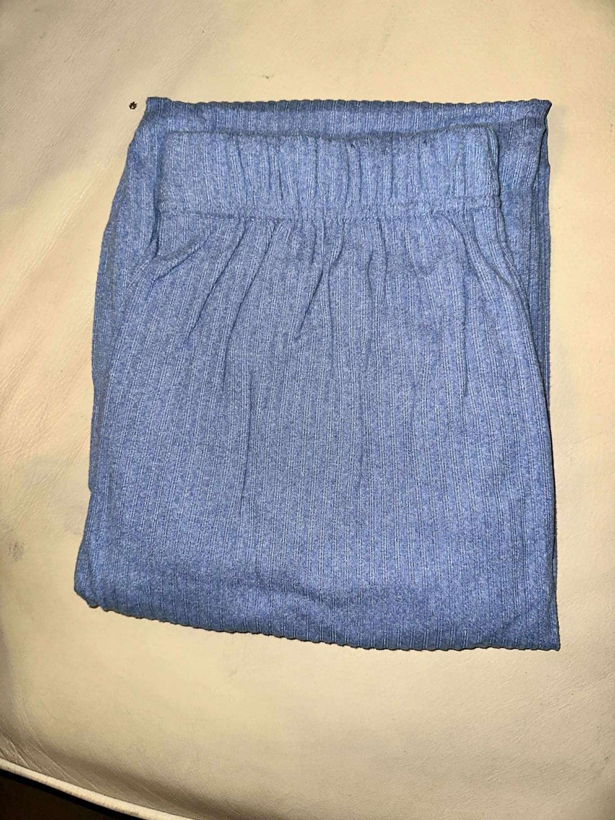 Ribbed Knit Matching Pajamas for Couples - Soft Cozy Pjs Long Sleeve Top & Wide Pant Sleepwear | Home & Lounge customer photo 1