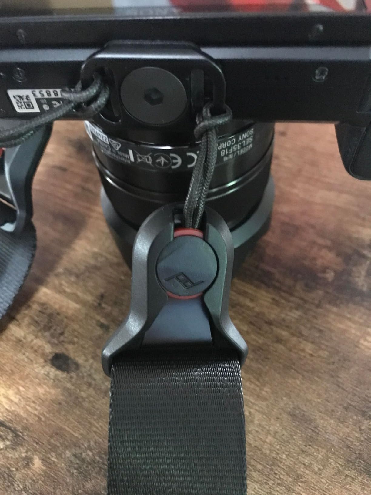 Peak Design Slide Lite Camera Strap, Ocean, Configurable as a Sling, Neck or Shoulder Strap, Quick Release and Connection, Smooth and Grippy Side, Camera Straps for Photographers, 200 lb Capacity customer photo 1
