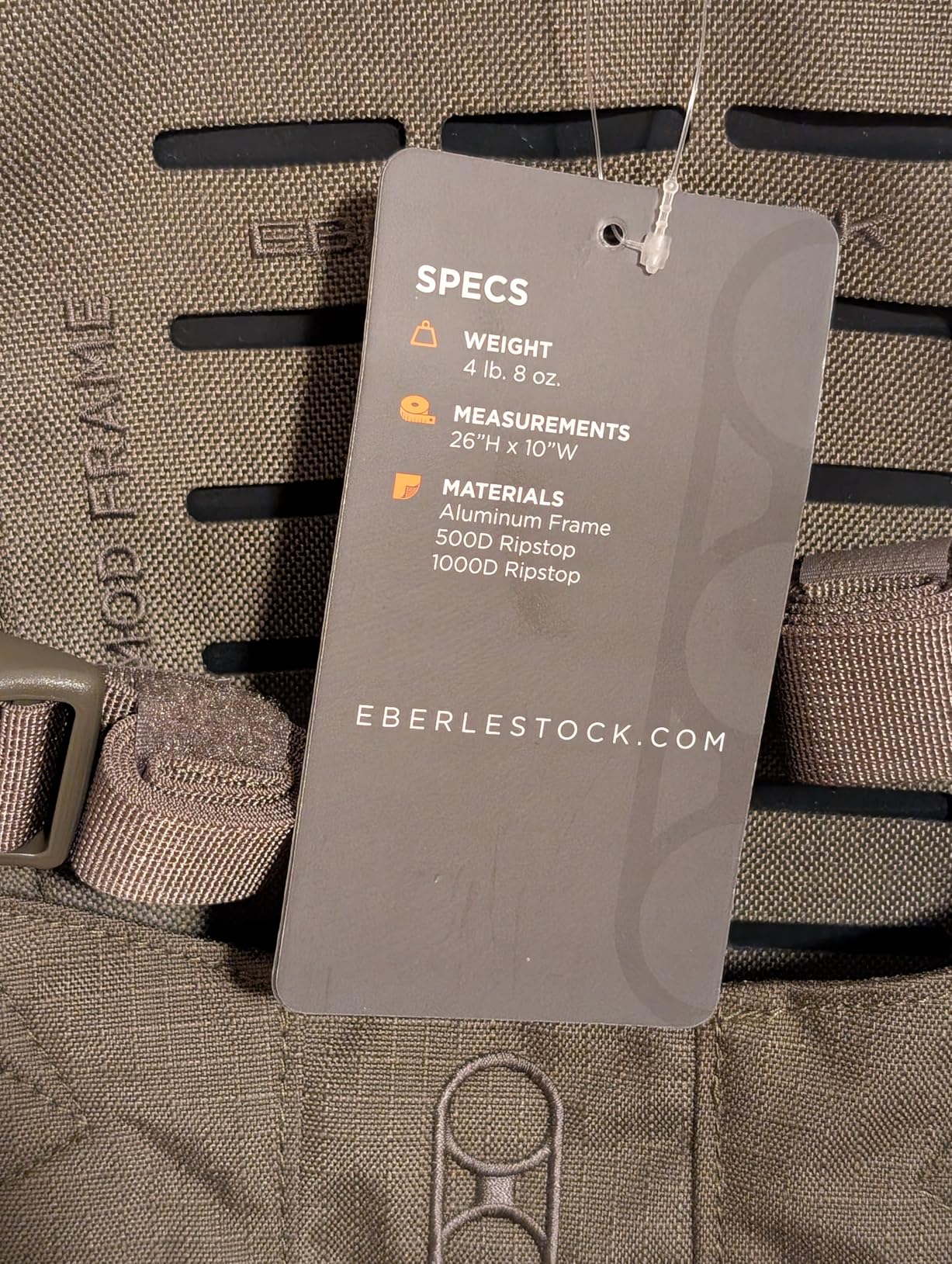 Eberlestock Modframe Hunting Pack Frame - Ultra-Durable, Lightweight Modular Backpack System customer photo 1