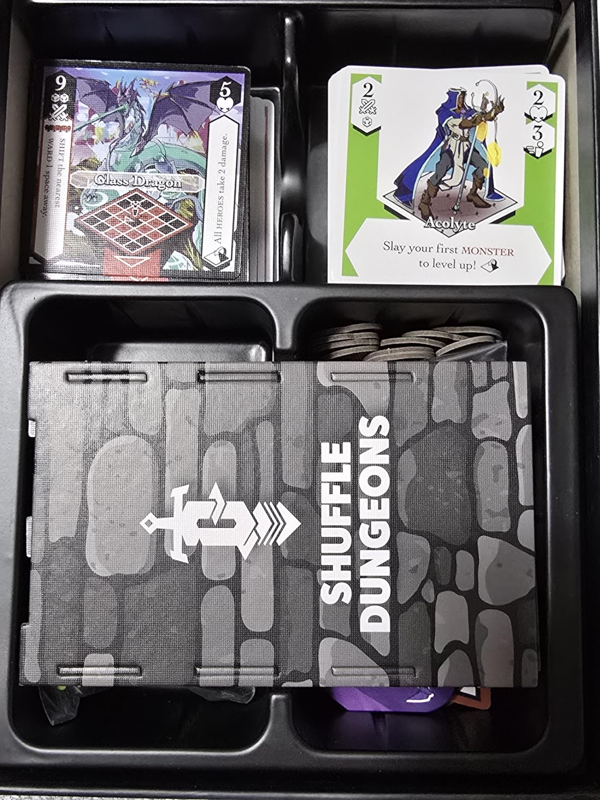 Shuffle Dungeons Board Game - Solo and Co-op Dungeon Crawler for 1-4 Players customer photo 1