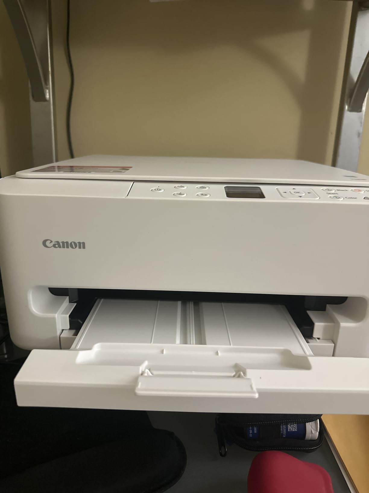 Canon PIXMA TS6520 Wireless Color Inkjet Printer Duplex Printing, White - Home Printer with Copier/Scanner, 1.42