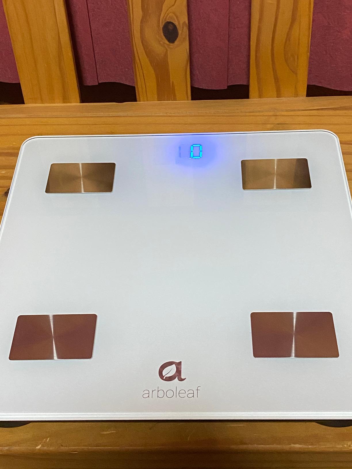 arboleaf Smart Scale for Body Weight, 8-Electrode Dual-Frequency BIA Bathroom Scale with 7-in-1 Display for BMI Body Fat Muscle Mass, Segmental Full Body Composition Analyzer, 50+ Metrics in App customer photo 2