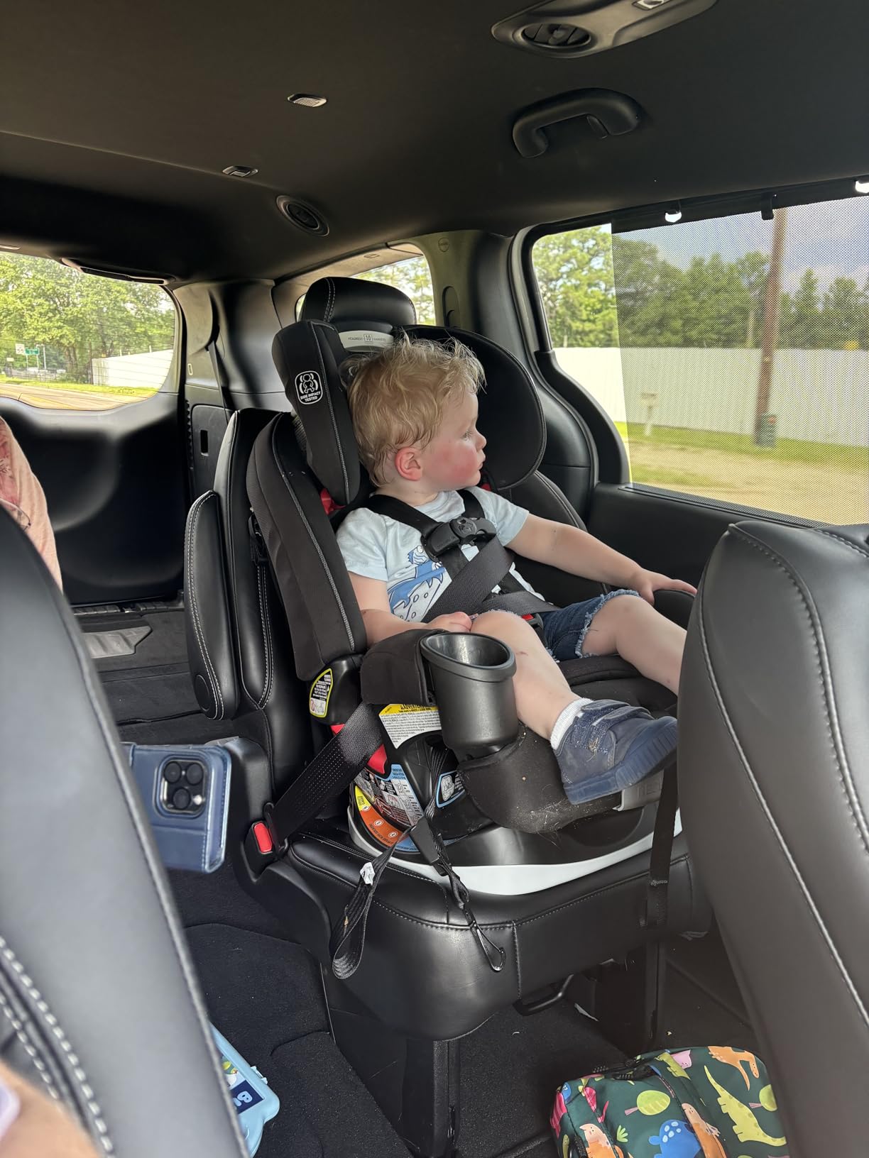 Graco Grows4Me 4-in-1 Convertible Car Seat, 10 Years of Use - Infant Car Seat to Toddler, 4 Stages of Use, West Point Design customer photo 1