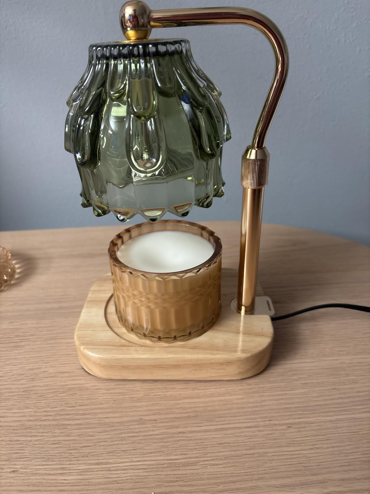 Candle Warmer Lamp with Timer Dimmer - Birthday Gift for Women Mom, Electric Wax Melter Warmer Adjustable Height for Jar Candles Housing Warming Home Decor customer photo 2