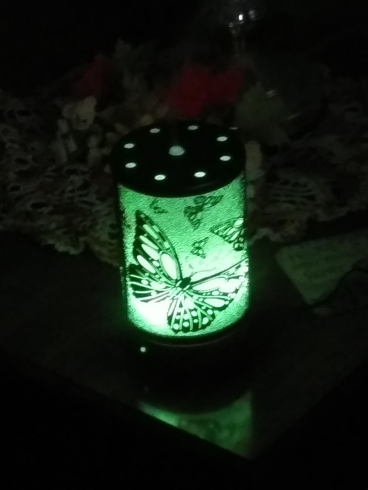 Boho Essential Oil Diffuser for Home -150ml Ultrasonic Fragrance Diffuser Humidifier Whisper Quiet Timer Setting 7 LED Colors Changing Lights for Home Office Decor & Gift (Handwoven) customer photo 1