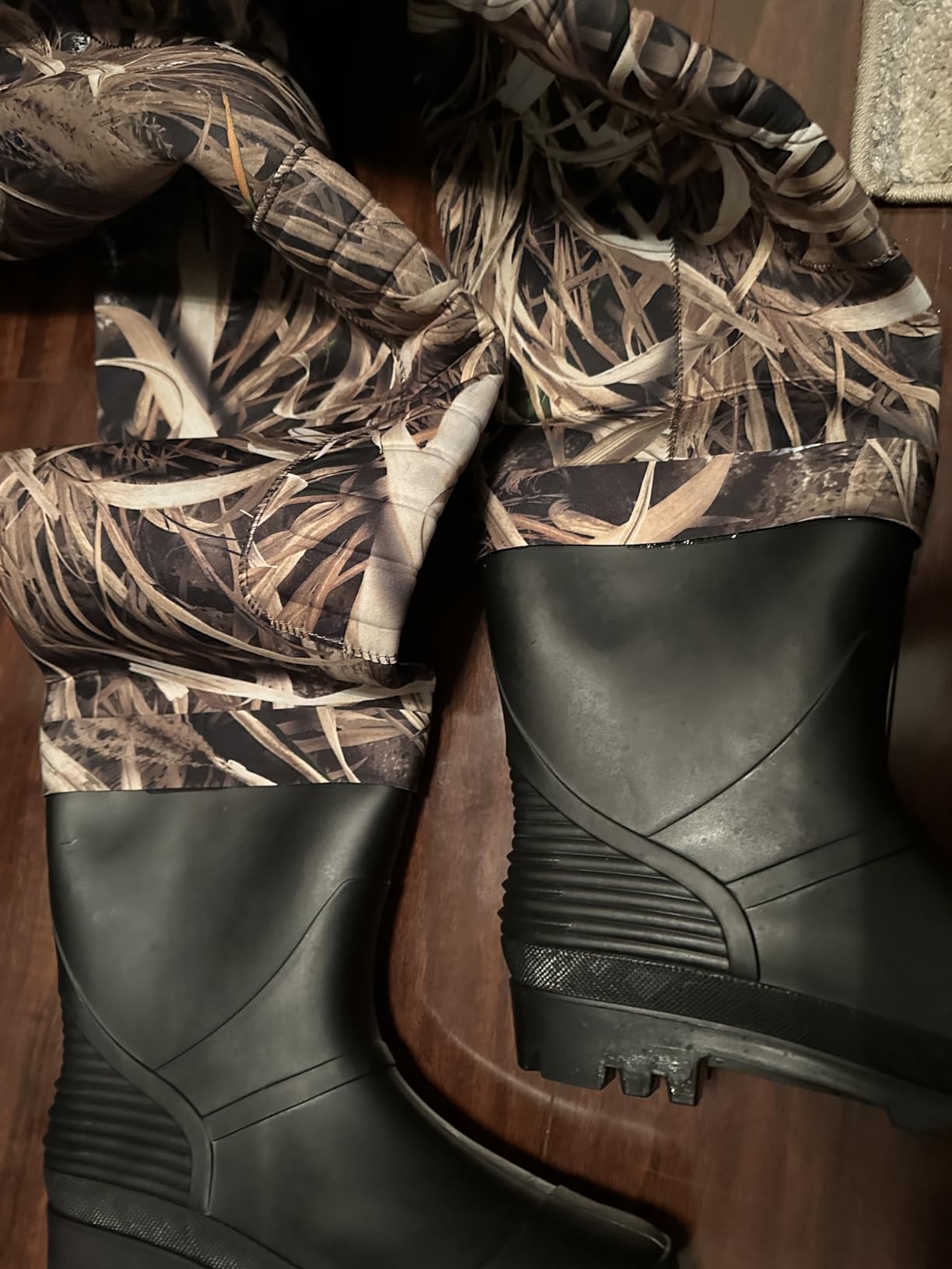 Neoprene Fishing Waders with Boots for Men, Waterproof Chest Waders, Hunting Clothes, Fishing Bibs Wading Pants customer photo 1