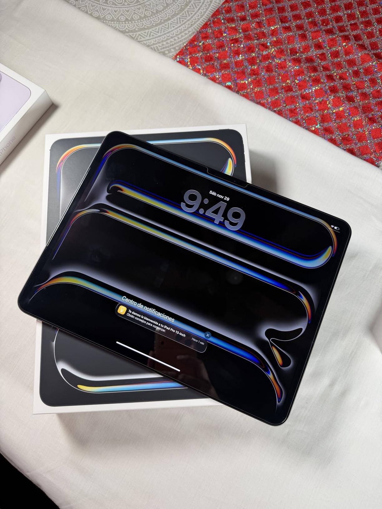 iPad Pro 13-inch (M5): Ultra Retina XDR Display, 256GB, 12MP Front/Back Camera, LiDAR Scanner, Wi-Fi 7, Face ID, All-Day Battery Life - Space Black customer photo 1