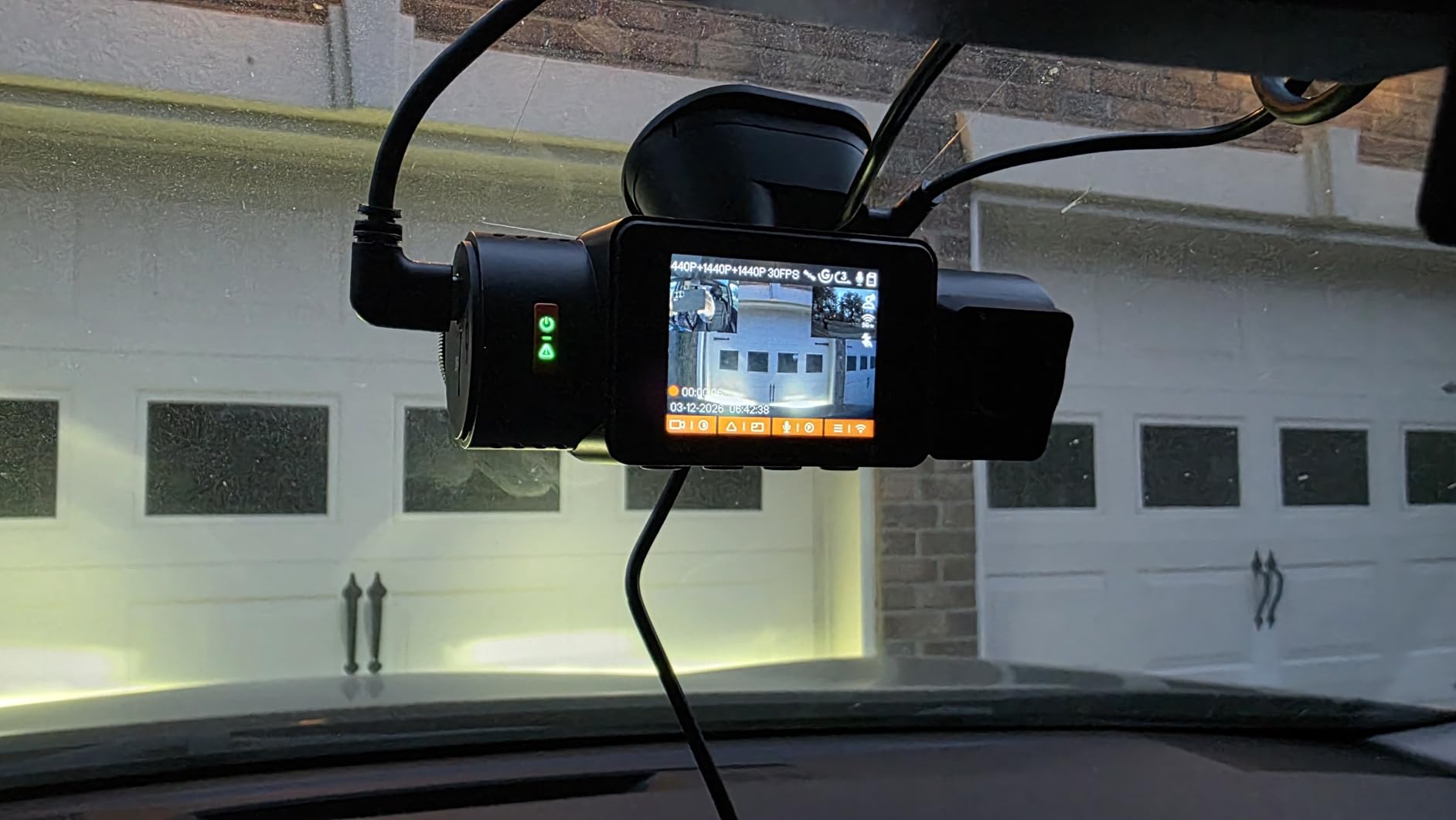 Vantrue New N4S 3 Channel Dash Cam, Front Rear Inside 2.7K+1440P+1440P Dashcam for Cars, Front and Rear Dual Channel, PlatePix Tech, STARVIS 2 Night Vision, Parking Mode, Wi-Fi, Support 1TB (RC18) customer photo 2