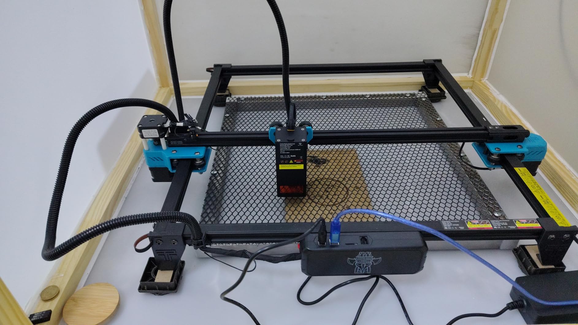 Twotrees TTS-10 Pro Laser Engraver,10000mW High Precision Laser Engraving Machine,Laser Cutter,30000mm/min Speed,0.069mm Laser Spot customer photo 1