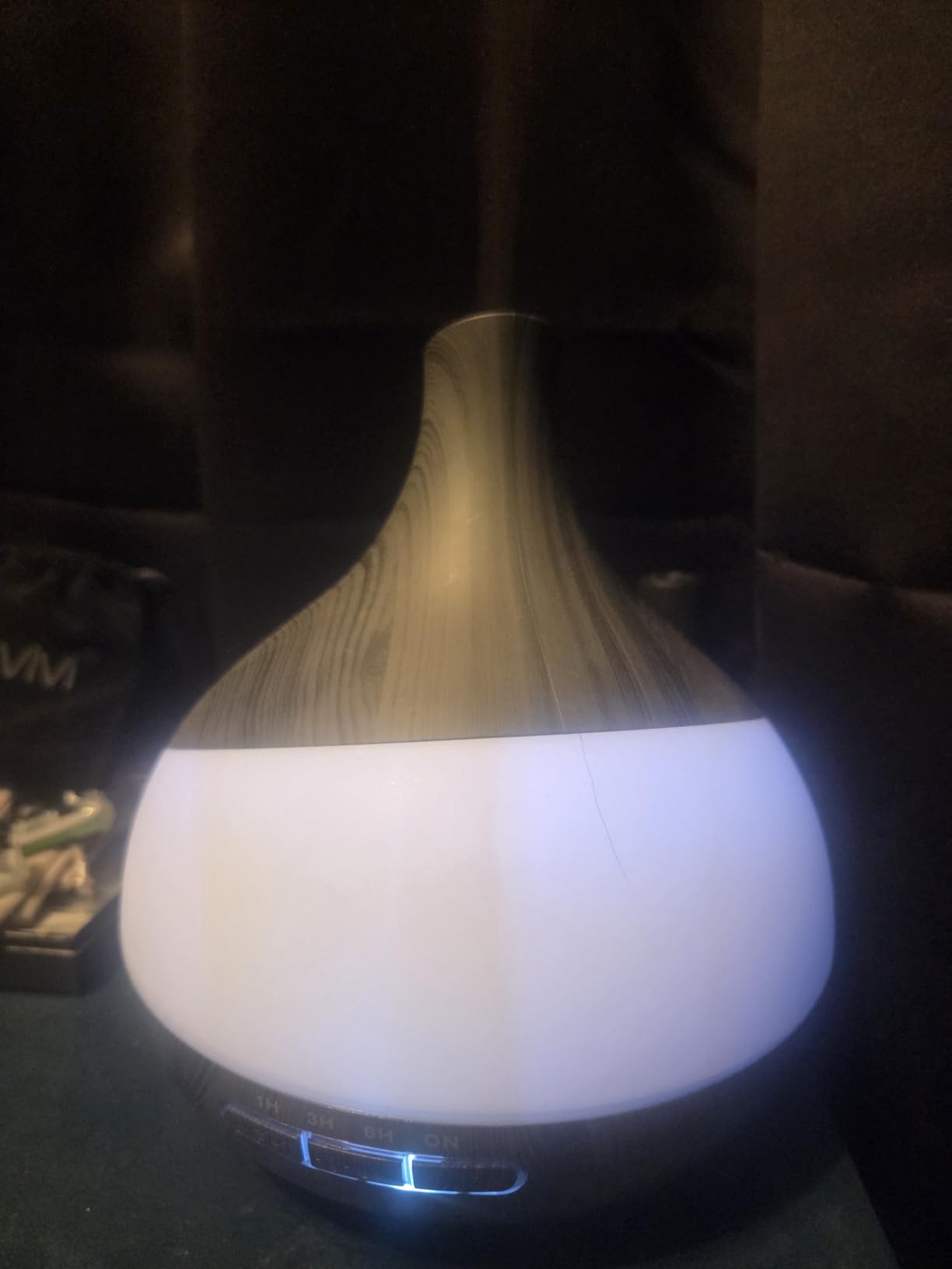 500ML Essential Oil Diffuser: Aroma Diffuser with Remote Control for Hotel Spa Yoga Room - Humidifiers for Bedroom with 14 Colors LED Night Light for Kids/Women Home Relaxation customer photo 2