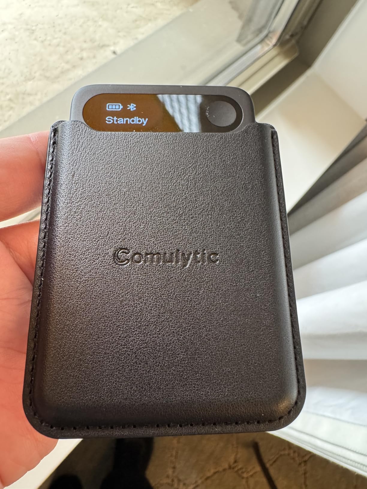 Comulytic Note Pro AI Voice Recorder, Unlimited Transcribe & Summarize, AI Note Taking Recording Device w/Case, App Control, 113 Languages for Calls, Meetings, Lectures, Interviews, Black customer photo 2