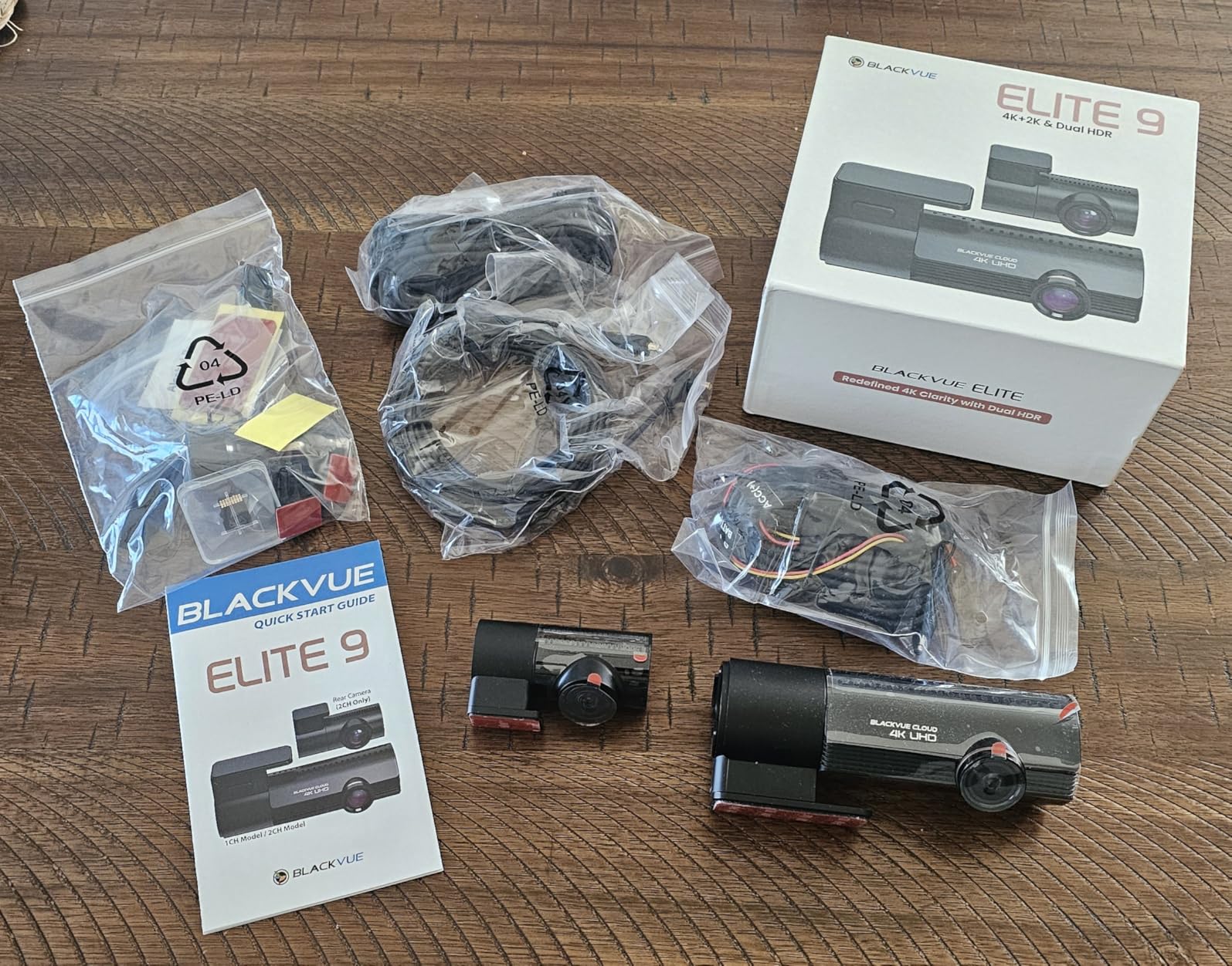 Elite 9-2CH 64GB Dash Cam - 4K+2K Dash Cam Front and Rear, Dual HDR STARVIS 2, Power Saving Parking Mode, Free Hardwire & SD Card, Supports up to 1TB, Wi-Fi, GPS, Night Vision, App Dashcam customer photo 2