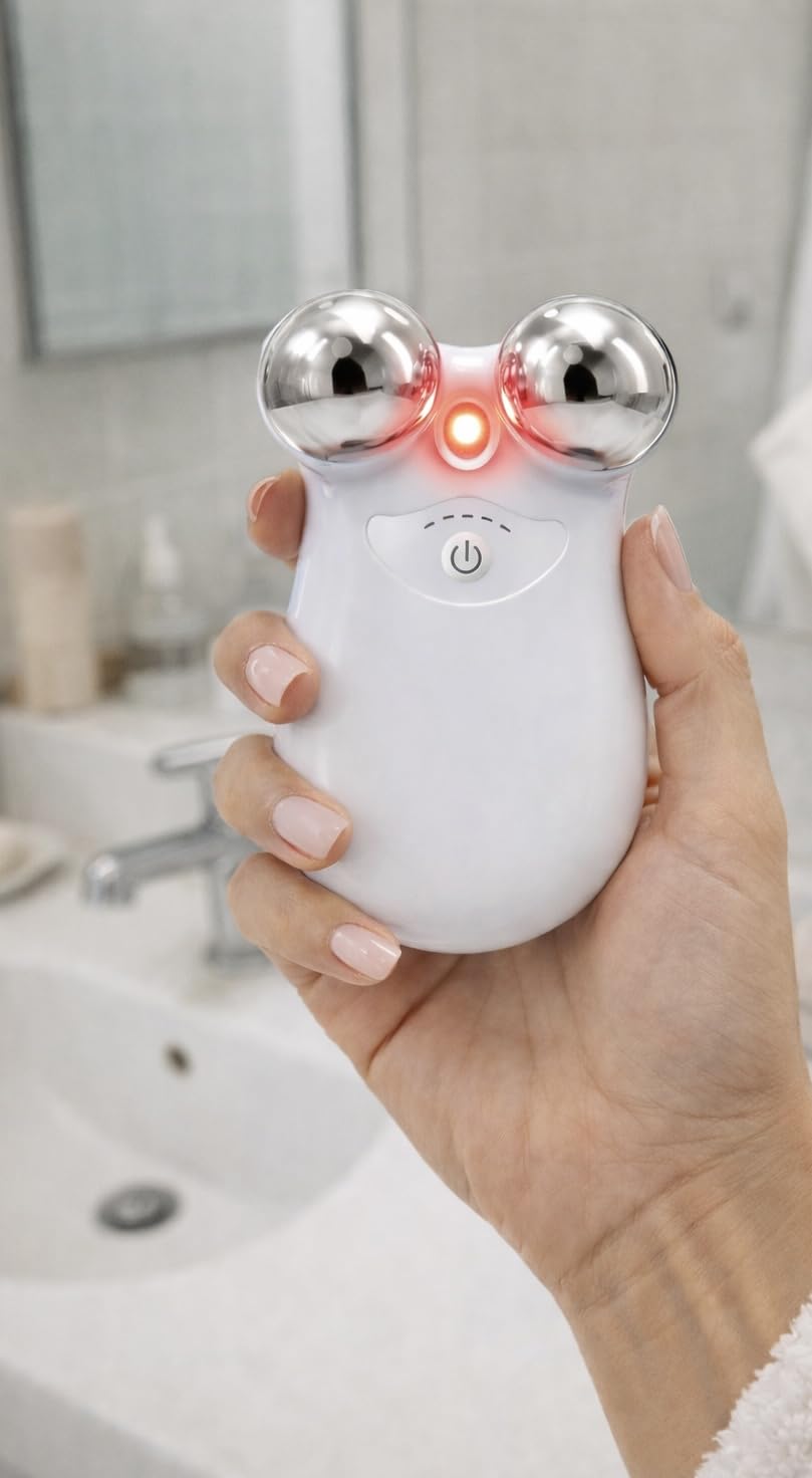 2-in-1 Red Light Microcurrent Facial Device | Enhances Lifting & Firming Capabilities customer photo 1