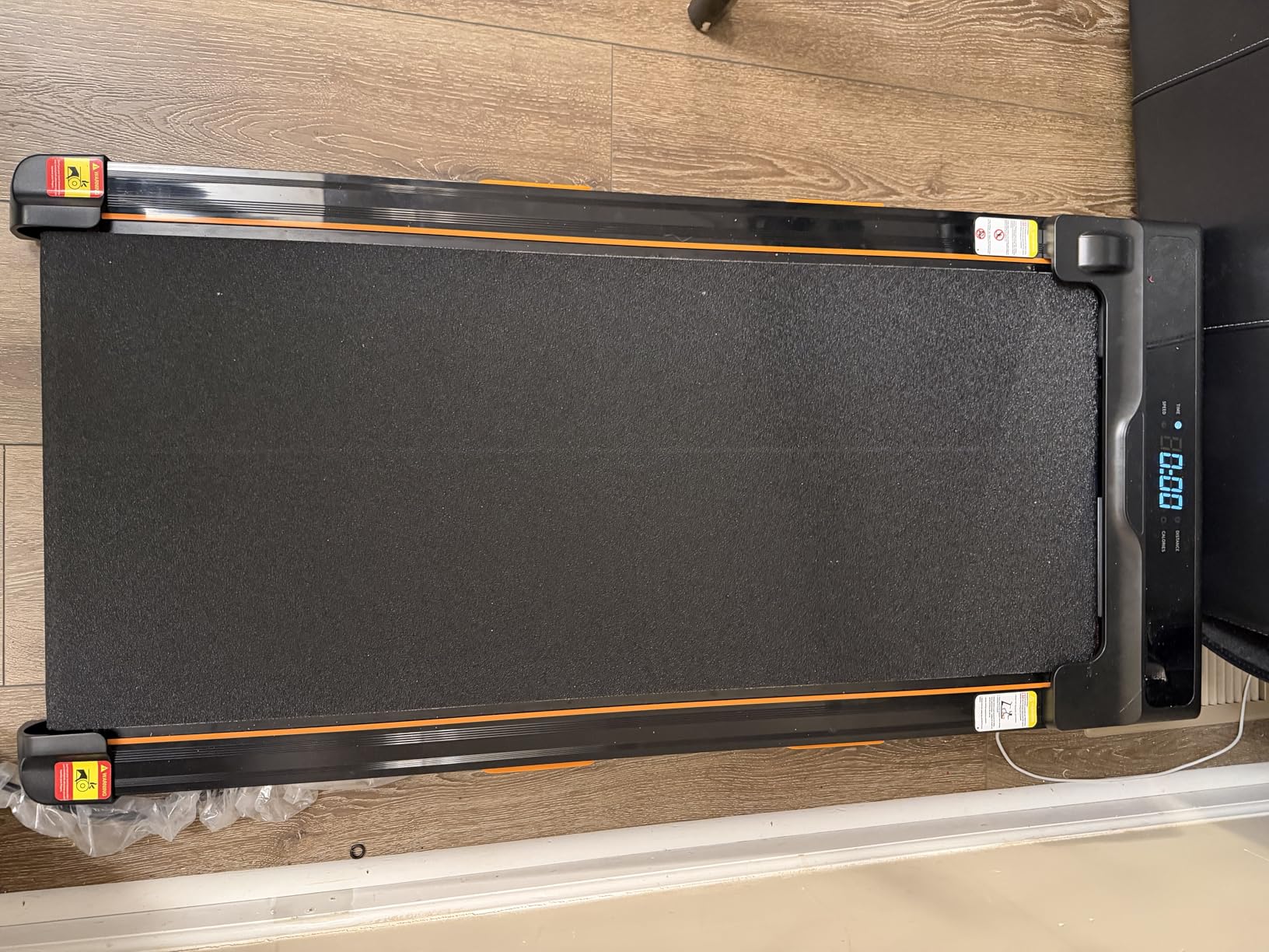 16% Incline Walking Pad Treadmills for Home Small, 4-in-1 Under Desk Treadmill with Handles, Foldable Treadmill with 2.5 HP Quiet Brushless, 330 LBS Capacity customer photo 1