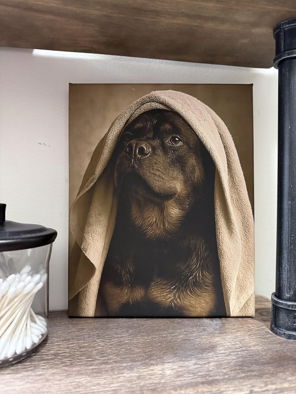 Sunwes Custom Canvas Prints with Your Photo - 11x14 Inch - Ships Next Day - Made in USA Personalized for Wedding, Baby, Family Portrait & Pet Memorial Gifts, Ready to Hang customer photo 2