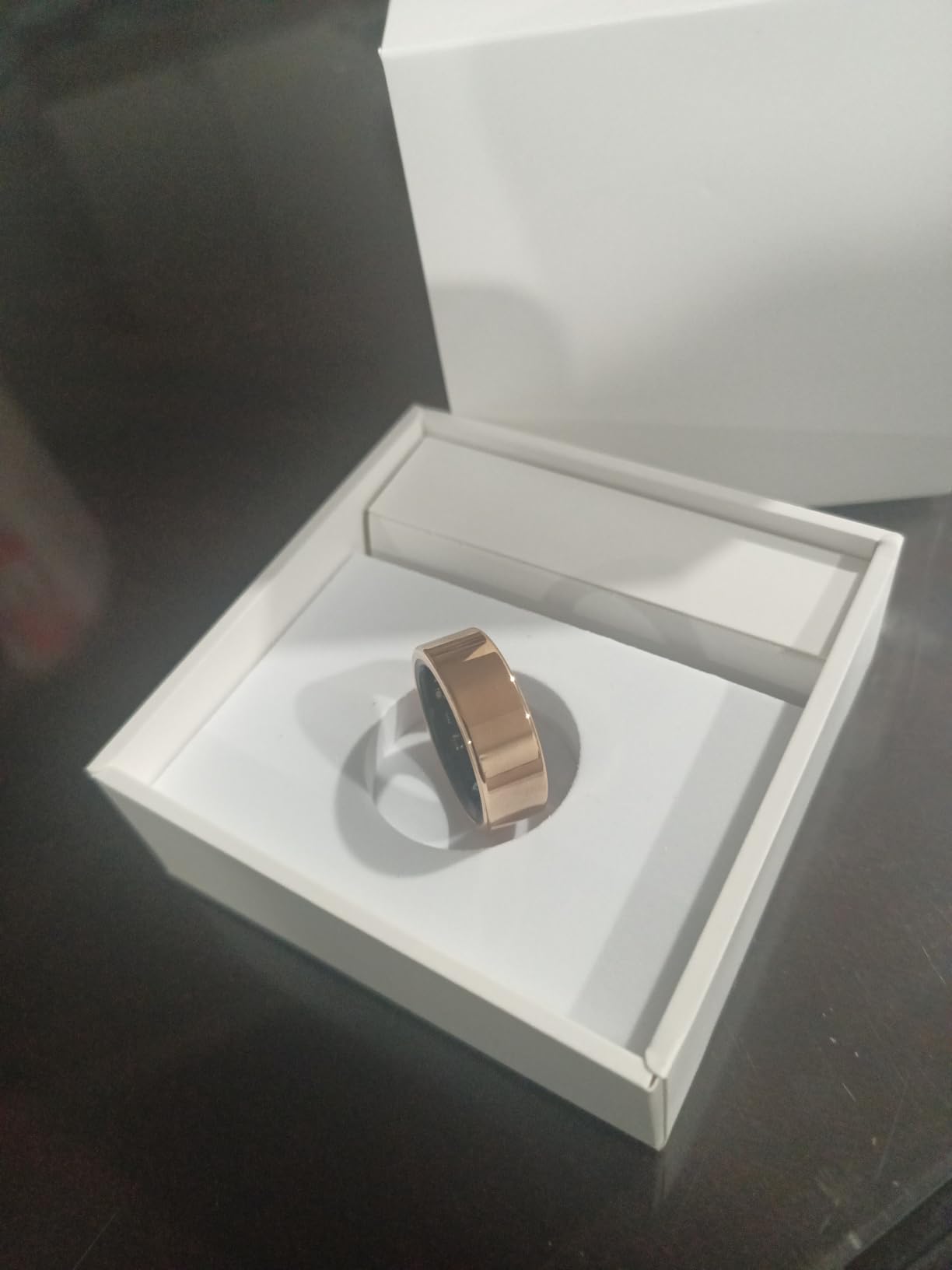 Smart Ring for Women & Men, Fitness Tracker Ring with Heart Rate Monitor, HRV, Sleep Tracking, No Subscription Fee, 10ATM Waterproof Activity Ring for iOS & Android customer photo 1