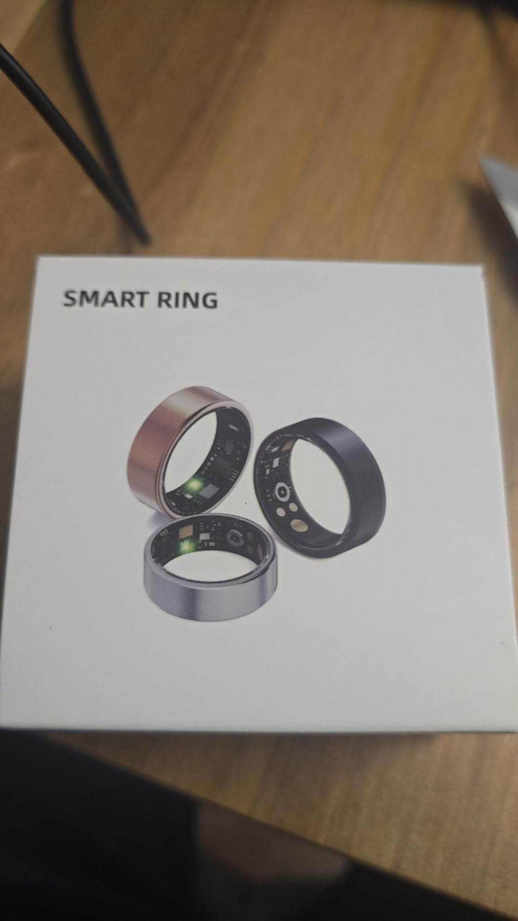 Smart Ring for Women Men, Fitness Tracker Ring with Heart Rate, Sleep Monitoring, Blood Oxygen, Step Counting for iOS and Android, No Subscription Fee, Waterproof customer photo 2