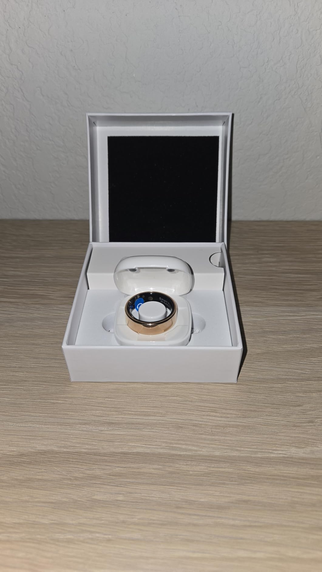 Ring Health Tracker for Women Men, Fitness Ring with Heart Rate, Blood Oxygen, Sleep Monitor, Calories, Step Counter, IP68 Waterproof Smart Ring for iPhone & Android, No Subscription Fee customer photo 1