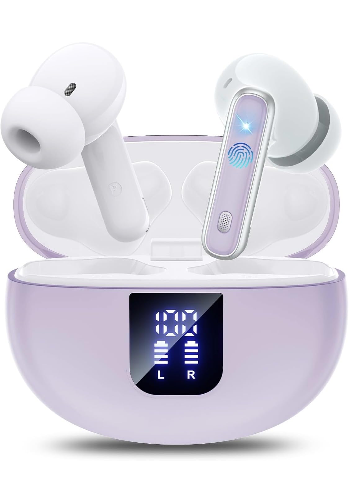 AI Translation Earbuds Real Time-188 Language Translator Earbuds, Simultaneous Interpretation Translator Ear Buds, No Subscription Audifonos Traductores Inglés Español, AI Translating Earbuds for Travel customer photo 2