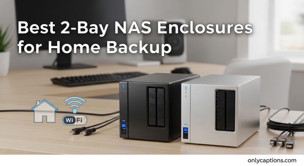 Current image: Best 2-Bay NAS Enclosures for Home Backup