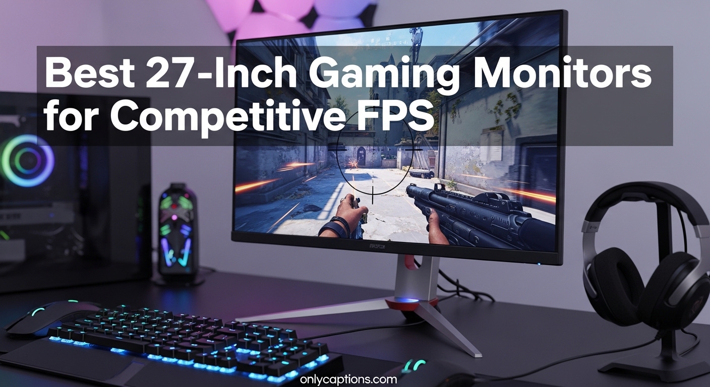 12 Best 27 Inch Gaming Monitors For Competitive FPS May 2026 Complete Best 27 Inch Gaming Monitors For Competitive FPS 