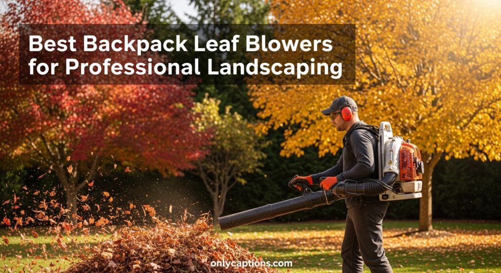 Current image: Best Backpack Leaf Blowers for Professional Landscaping