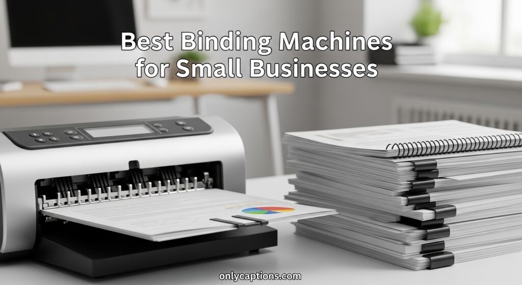 Current image: Best Binding Machines for Small Businesses