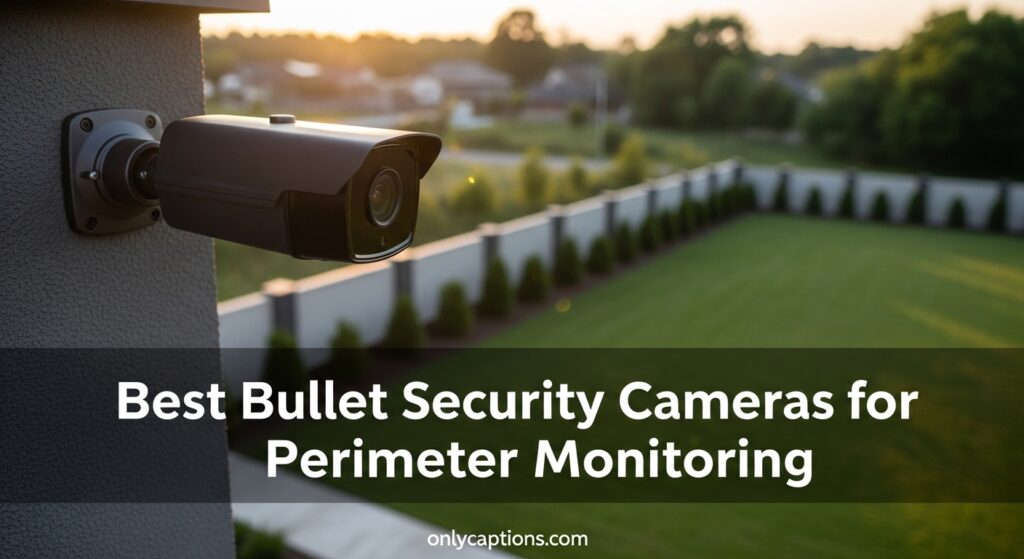 Current image: Best Bullet Security Cameras for Perimeter Monitoring