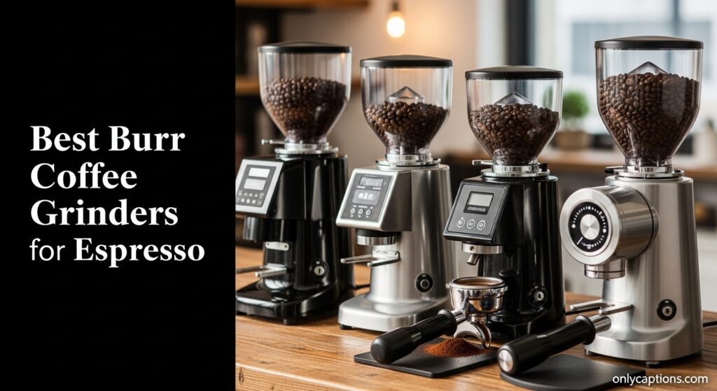 Current image: Best Burr Coffee Grinders for Espresso