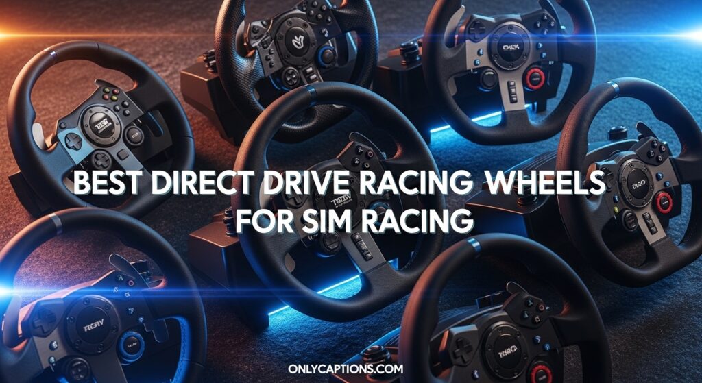Current image: Best Direct Drive Racing Wheels for Sim Racing