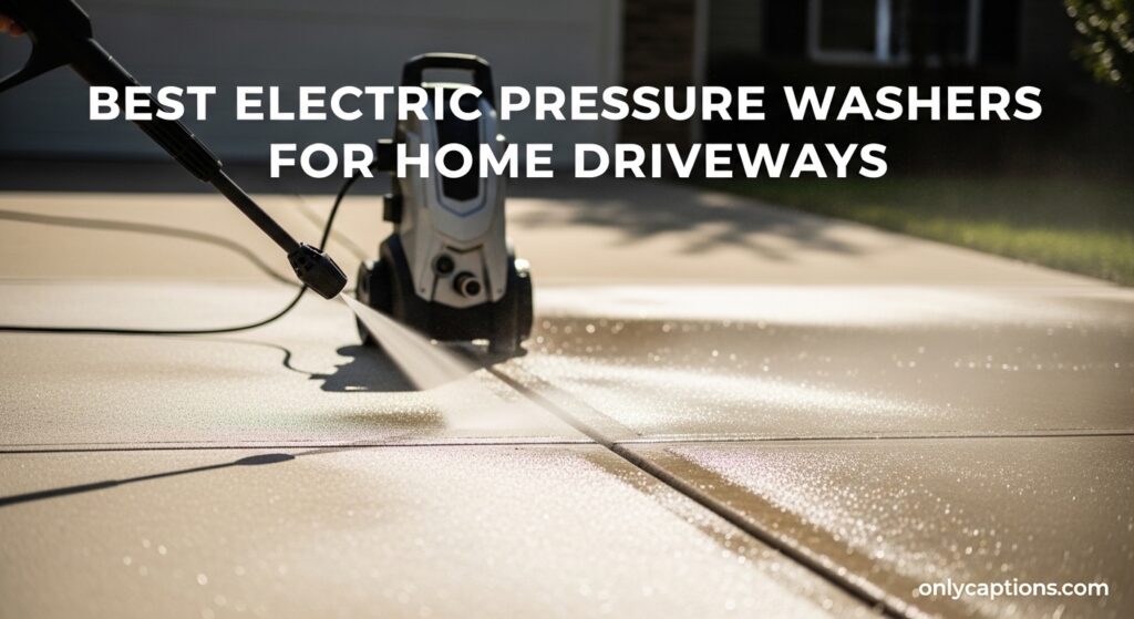 Current image: Best Electric Pressure Washers for Home Driveways