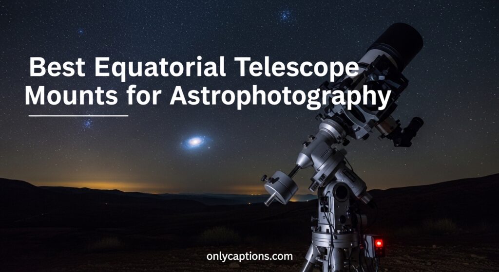 Current image: Best Equatorial Telescope Mounts for Astrophotography