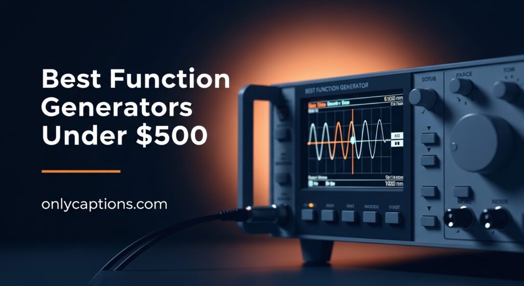 Current image: Best Function Generators Under $500