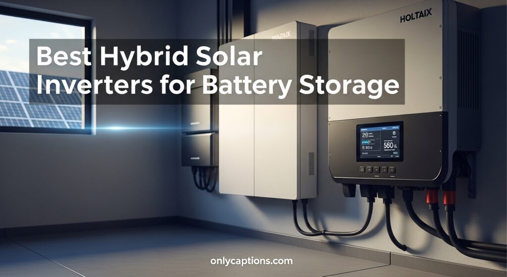 Current image: Best Hybrid Solar Inverters for Battery Storage