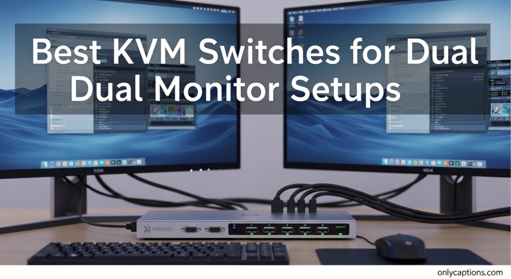 Current image: Best KVM Switches for Dual Monitor Setups